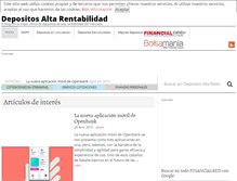 Tablet Screenshot of depositosaltarentabilidad.com